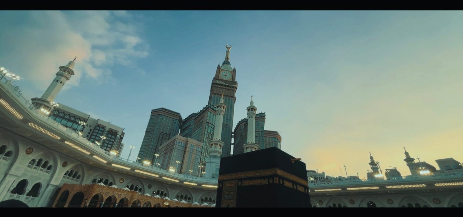 Haram clock tower view